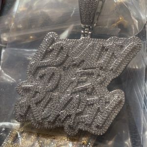 Iced out loyalty over royalty pendents